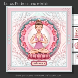 Lotus Padmasana mini kit