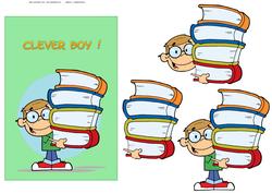 Clever Boy Quick Card