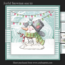 Joyful Snowman