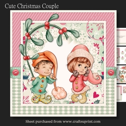 Cute Christmas Couple