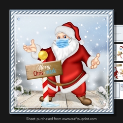 Merry Chris mask