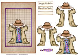 Dress Up Quick Card