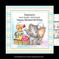 Elephants never forget