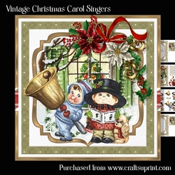 Vintage Christmas Carol Singers