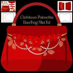Christmas Poinsettia Handbag Kit