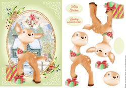 Deer and Mistletoe