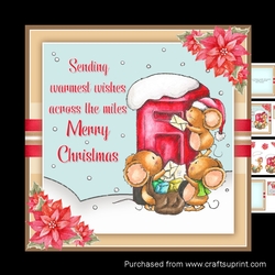 Christmas Post mini kit