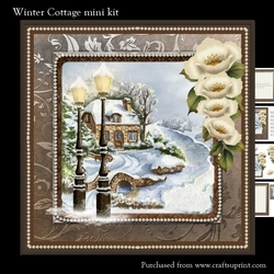 Winter Cottage mini kit