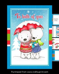 Christmas Couple mini kit