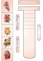 Vintage Flowers Waterfall
