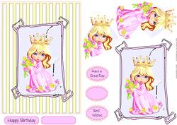 Lil Princess Quick Card