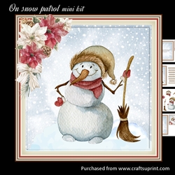 On snow patrol