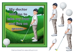Golf card