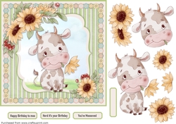 Happy Little Cow