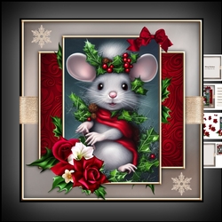 Christmouse and Holly