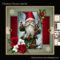 Christmas Gnome mini kit