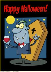 Halloween A4 Card