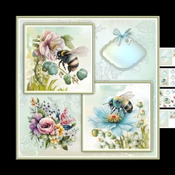 Bees and flowers mini kit