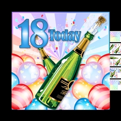18th Birthday mini kit