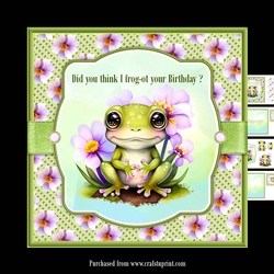 Frog-ot your Birthday