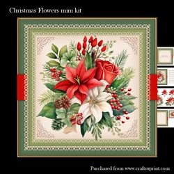 Christmas Flowers mini kit