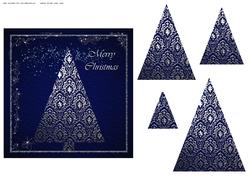 Christmas Tree Card Front