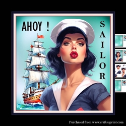 Pin-up Sailor mini kit