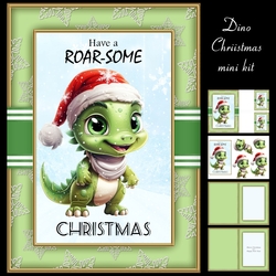 Dino Christmas mini kit