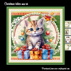 Christmas kitten mini kit