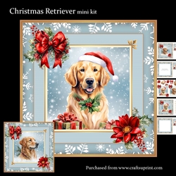 Christmas Retriever mini kit