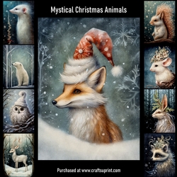 Mystical Christmas Animals