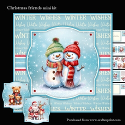 Christmas friends mini kit