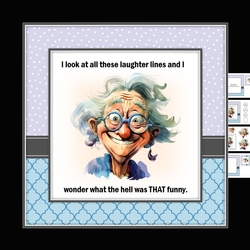 Laughter lines