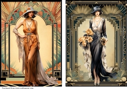 Art Deco Cards