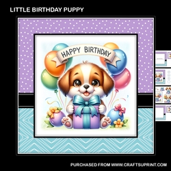 Little Birthday Puppy