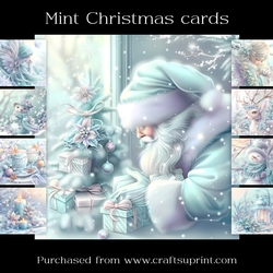 Mint Christmas cards