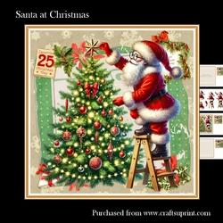 Santa at Christmas