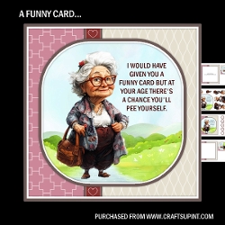 A funny card