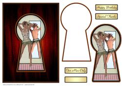 Through the Keyhole Quick Card
