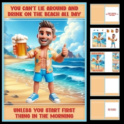 Drink on the beach
