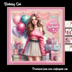 Birthday Girl mini kit