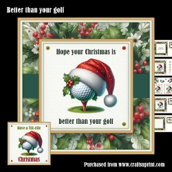Better than your golf