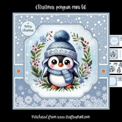 Image of cup1045744_566 - Christmas penguin mini kit