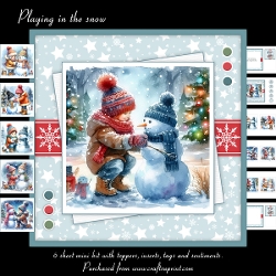 Image of cup311074_566 - Playing in the snow