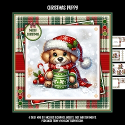 Christmas puppy