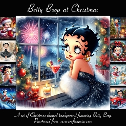 Betty Boop at Christmas