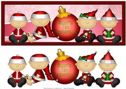 Christmas Babies Card Front