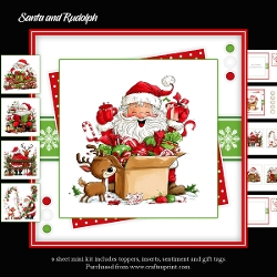 Santa and Rudolph