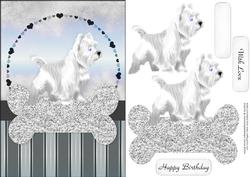Westie Card Front