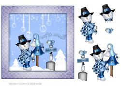 Frosty Card Front